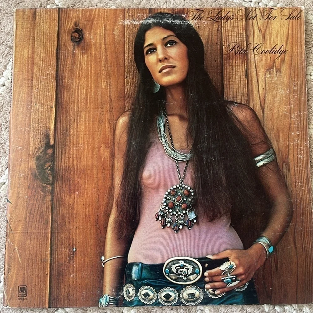 Vintage 1971 Rita Coolidge “The Lady’s Not For Sale” Vinyl Record - Picture 1 of 7